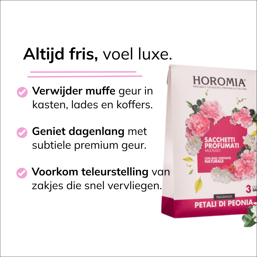 Geurzakjes Petali di peonia