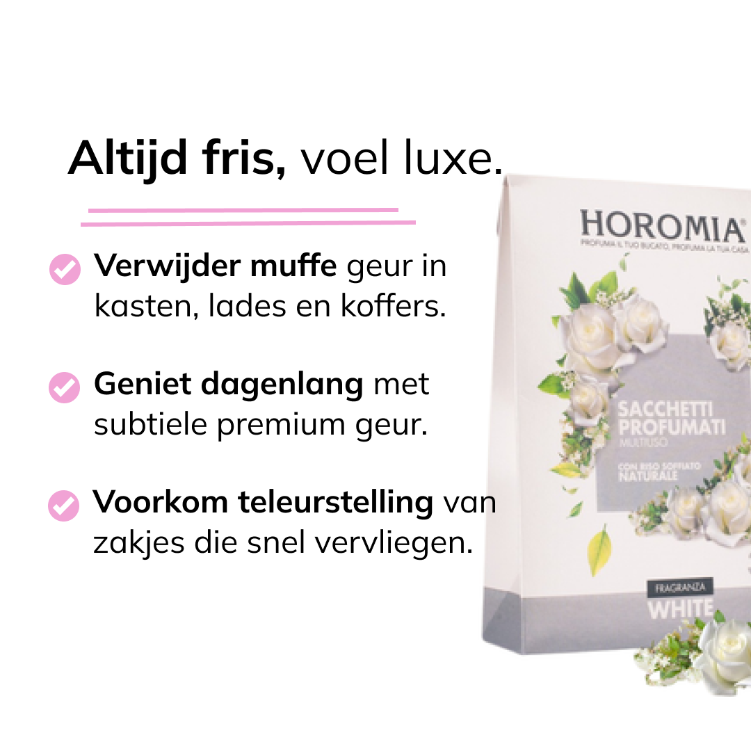 Geurzakjes White