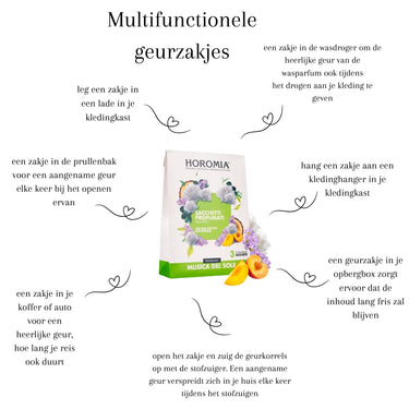 Horomia geurzakjes Musica del sole