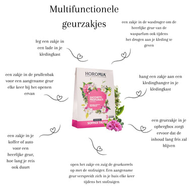Horomia geurzakjes Soffice talco