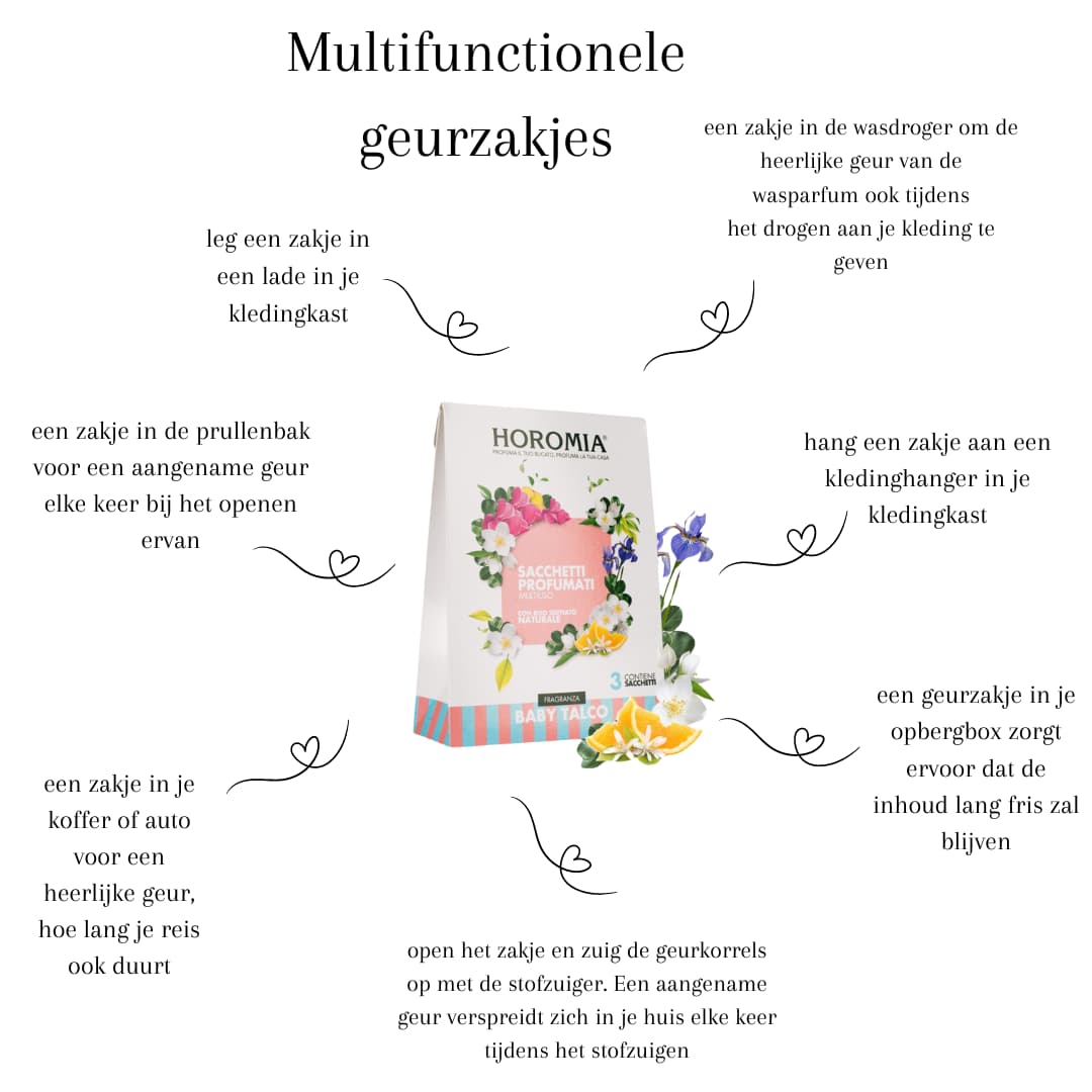 Horomia geurzakjes Baby Talco
