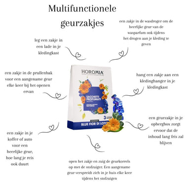 Horomia geurzakjes Blue fior di loto