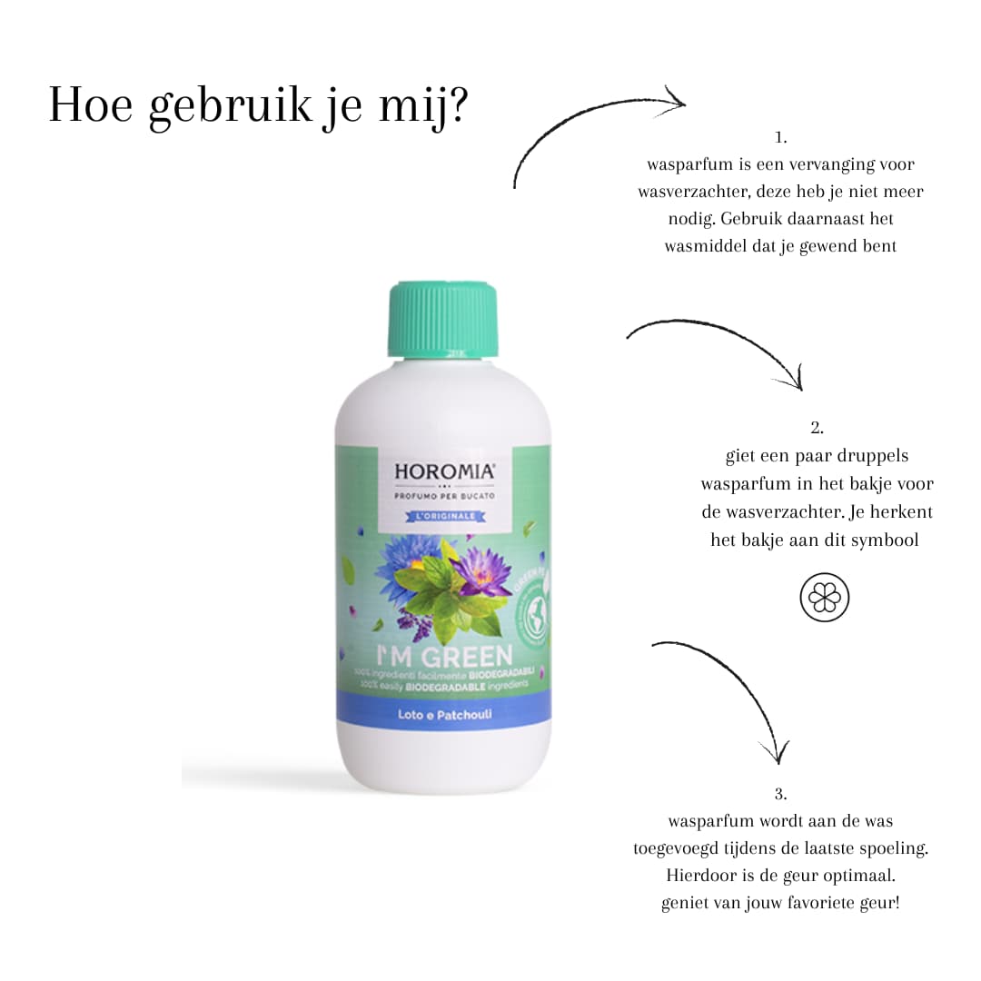 Horomia wasparfum Loto e patchouli