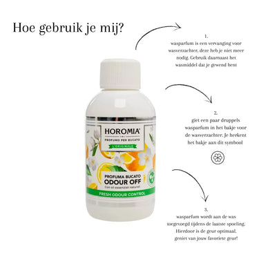 Horomia wasparfum Odour off