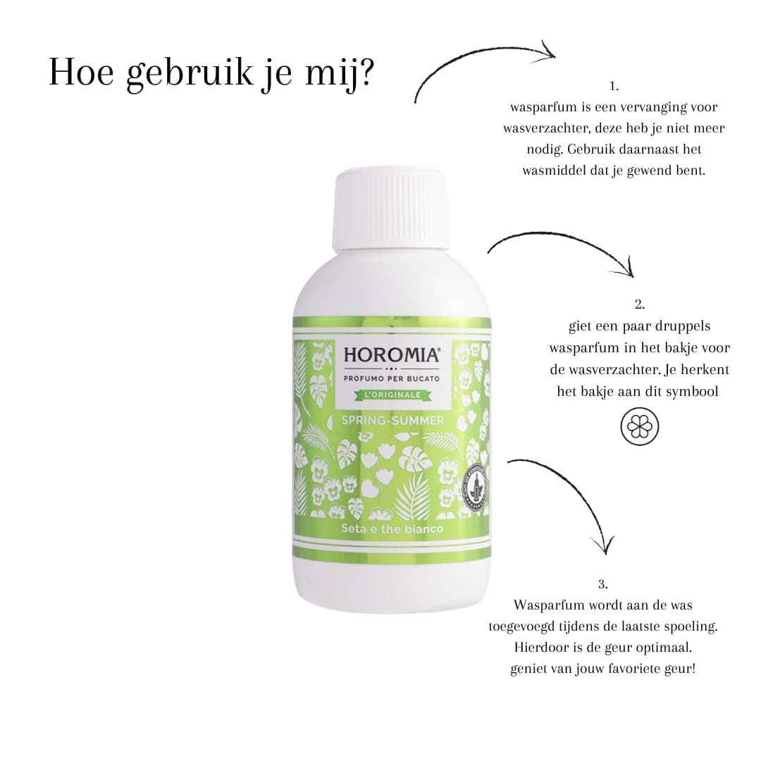 Horomia wasparfum Seta e the bianco