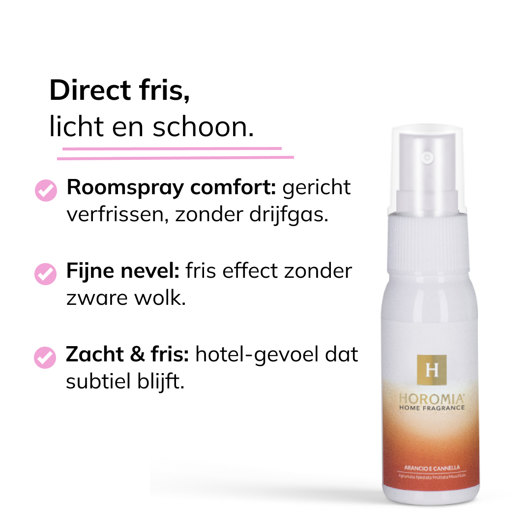 Roomspray Arancio e cannella