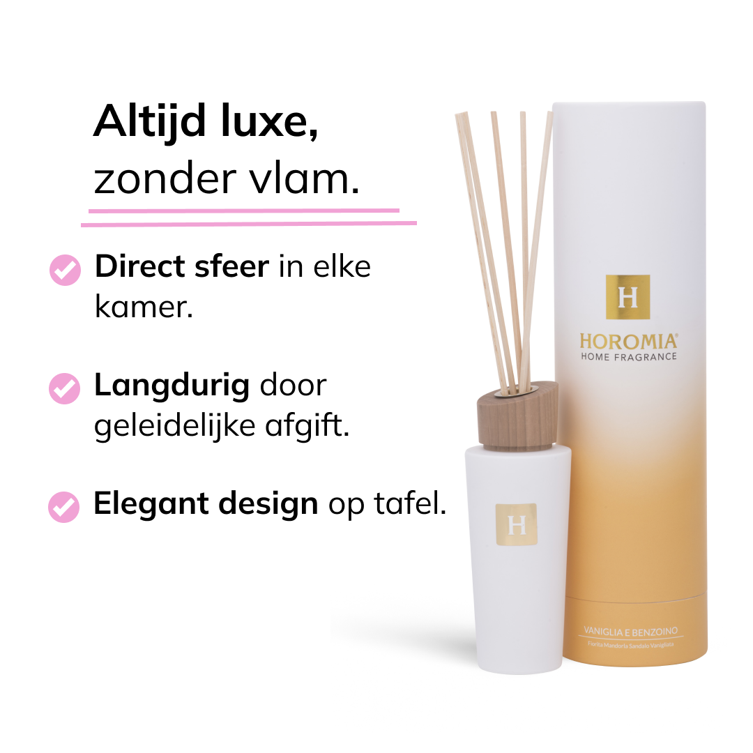 Geurstokjes Vanigilia e Benzoino