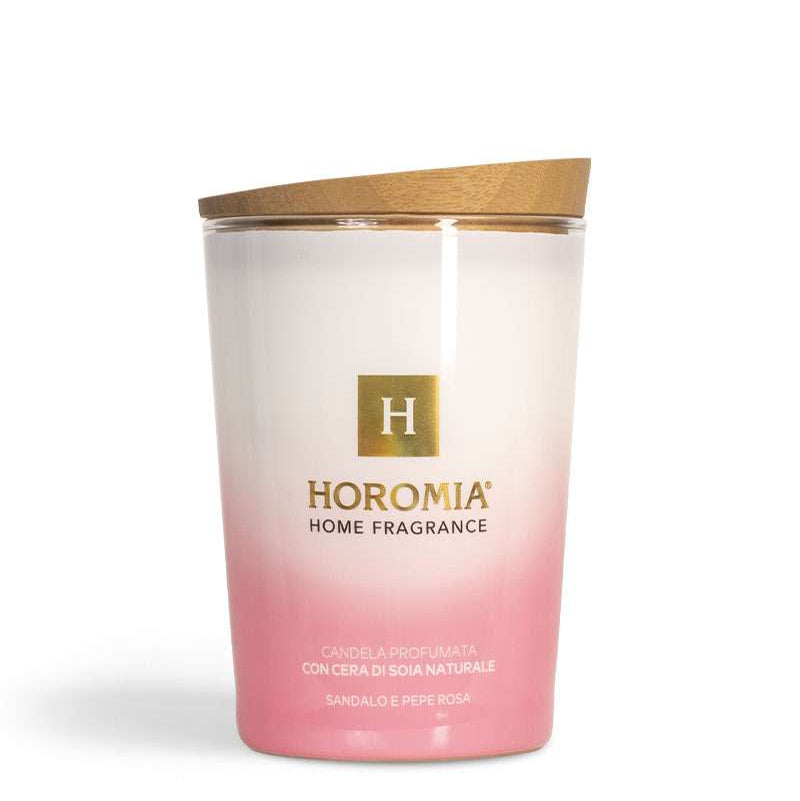 Geurkaars Sandalo e Pepe Rosa