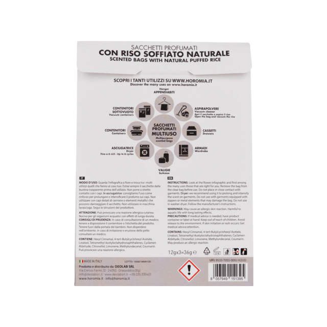 Geurzakjes Gold argan