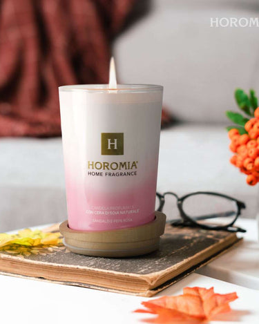 Horomia-geurkaars-Sandalo-sfeer