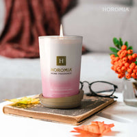 Horomia-geurkaars-Sandalo-sfeer