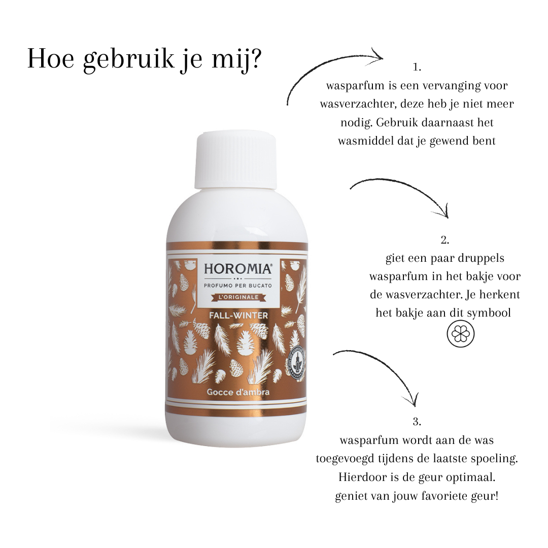 Horomia wasparfum Gocce d'Ambra 250ml