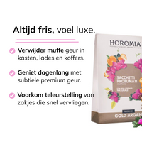 Geurzakjes Gold argan