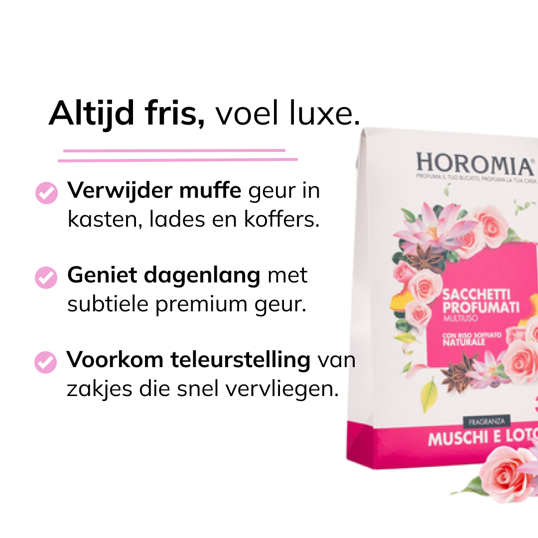 Geurzakjes Muschi e loto