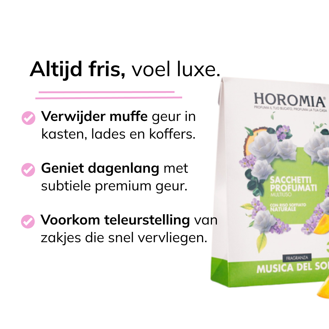 Geurzakjes Musica del sole