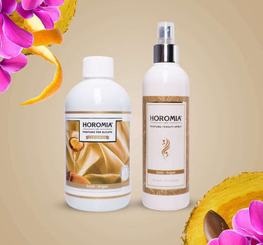 Horomia geschenkset Gold argan