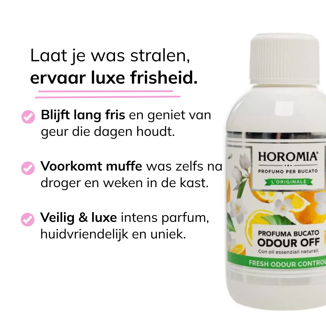 Horomia wasparfum Odour off