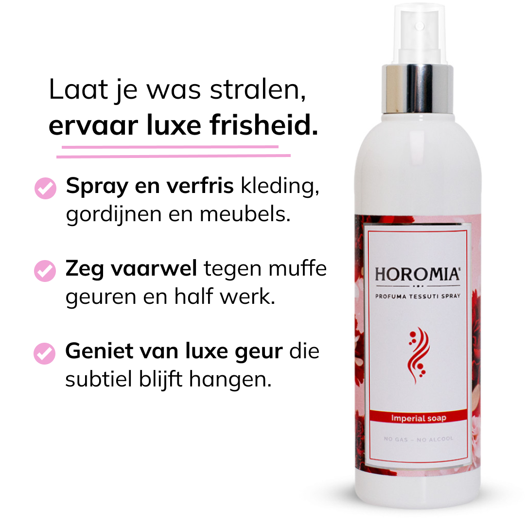Horomia textielspray Imperial Soap