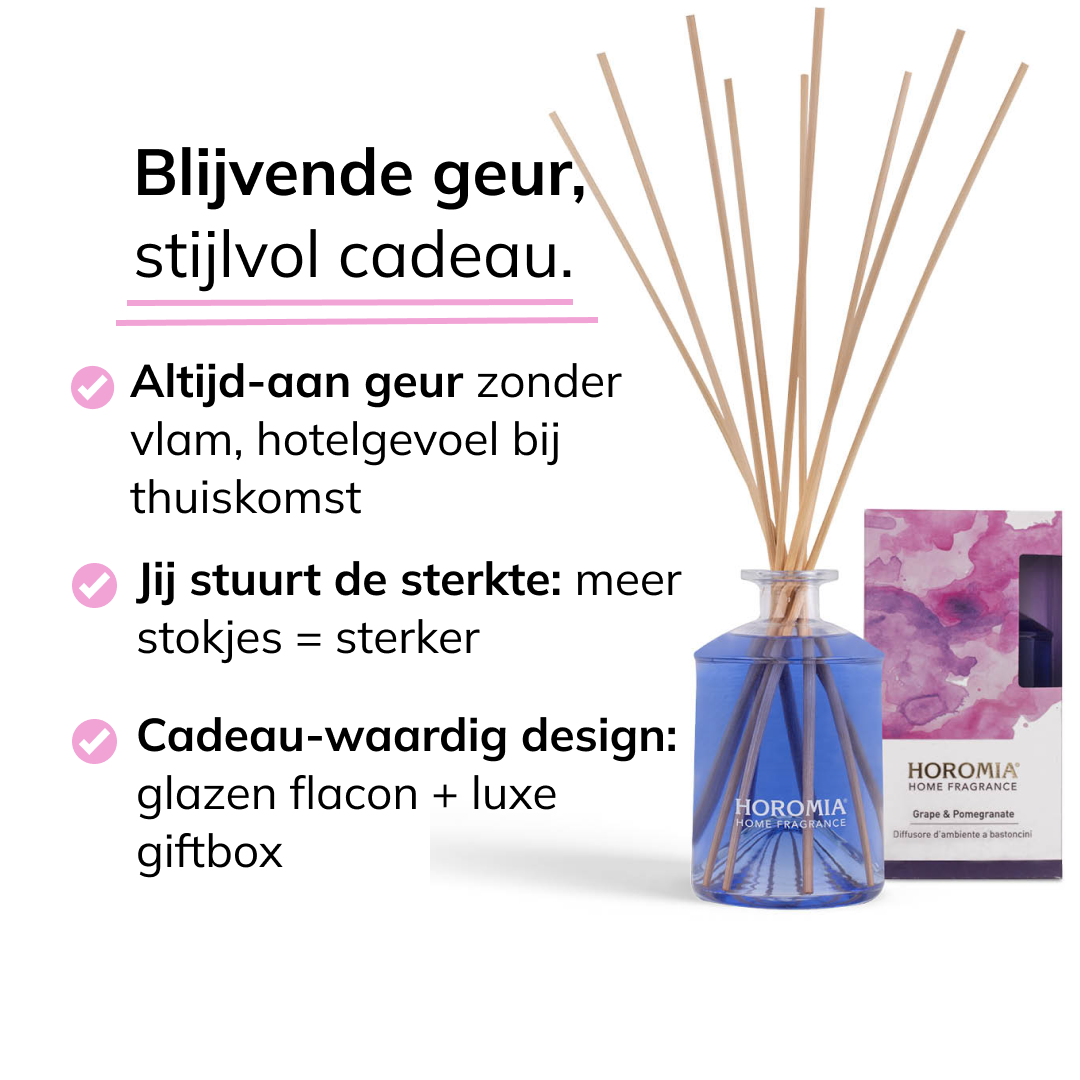 Geurstokjes Grape & Pomegranate