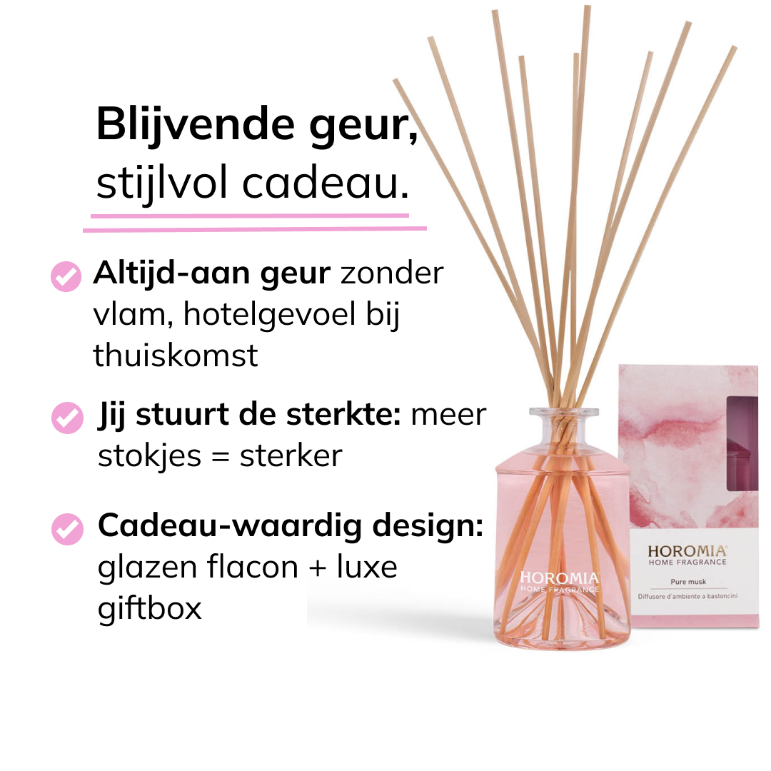 Geurstokjes Pure Musk