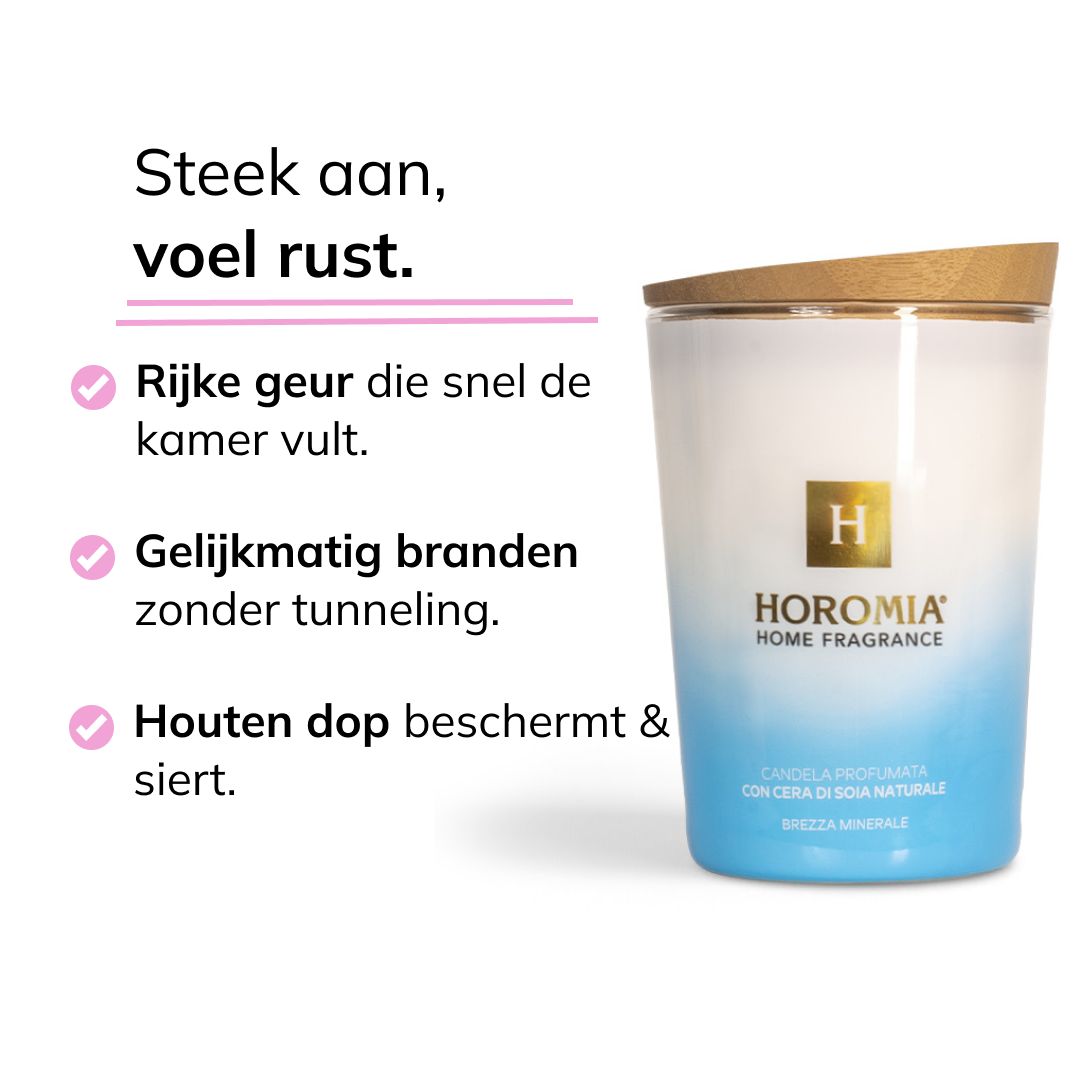 Geurkaars Brezza Minerale