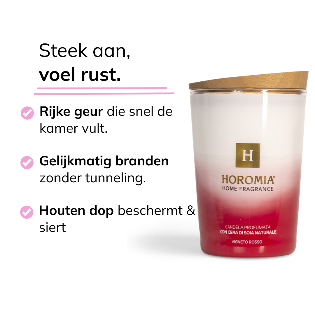 Geurkaars Vigneto Rosso