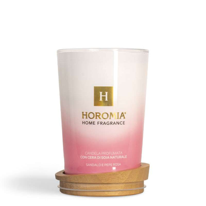 Geurkaars Sandalo e Pepe Rosa