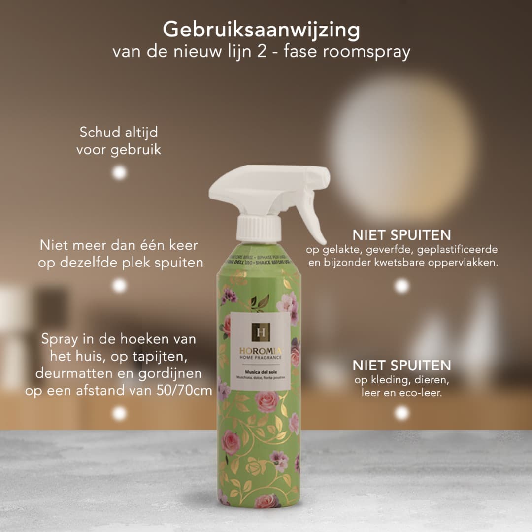 Horomia roomspray Bifase Baby Talco